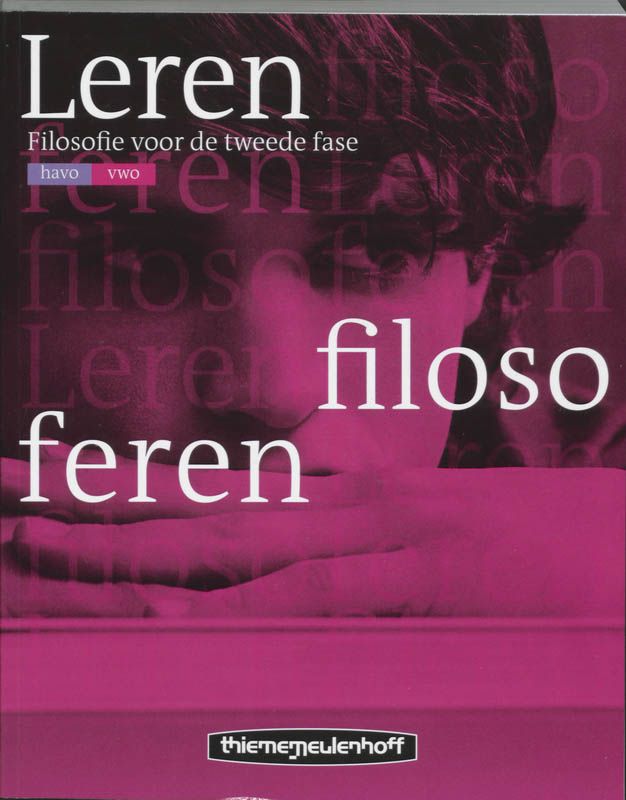 Leren Filosoferen — boekcover